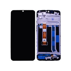 Touch+Display+Frame Oppo A15/A15s Black Touch+Display+Frame Oppo A15/A15s Black